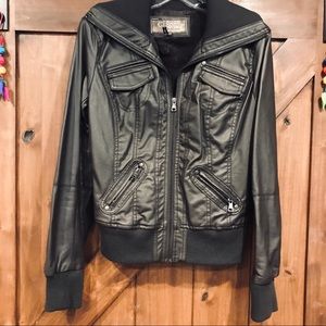 Vegan Leather Jacket